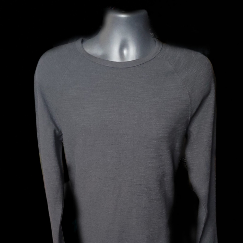 Men's Black Thick Thermal Dress Shirt